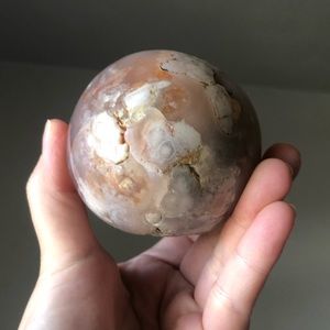 Flower Agate Sphere